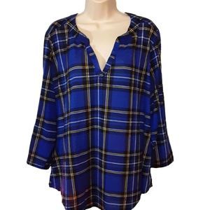 Ultra Jeeze flannel shirt womans size 3X!